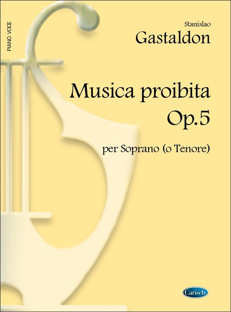 Musica Proibita Op.5 Per Soprano O Tenore